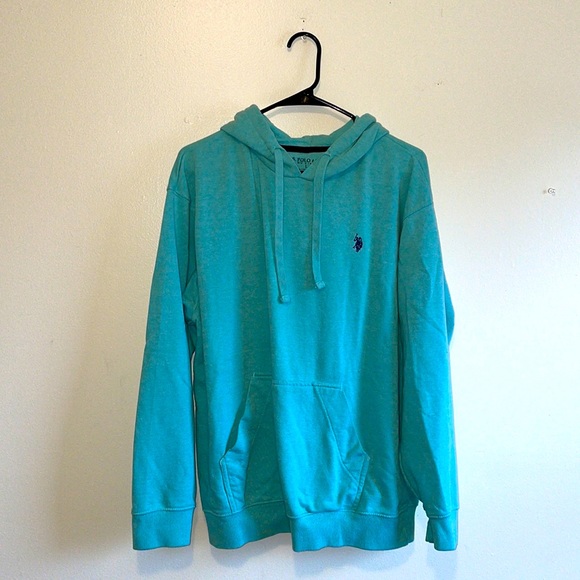 Polo Ralph Lauren Other - Polo Mens Pullover Teal Hoodie